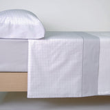 Juego de sábanas algodón june gris