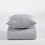 Colcha boutie microfibra deluxe gris