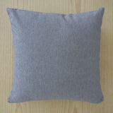 Funda de cojín cotton 45x45 gris 5062