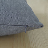 Funda de cojín cotton 45x45 gris 5062