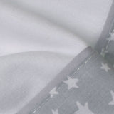 Juego de sábanas cuna franela jirafa 378 blanco/gris