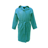 Albornoz microfibra infantil verde menta