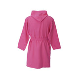 Albornoz microfibra infantil frambuesa