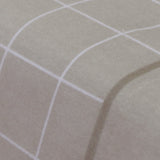 Sábanas franela square beige