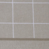 Sábanas franela square beige