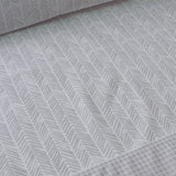 Juego de sábanas carlota gris