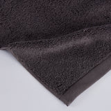 Toalla algodón 550 gr/m2 gris plomo