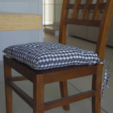 Tapeta silla cotton cuadro vichy carbón