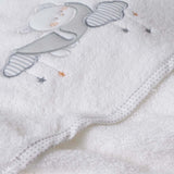Capa baño oso luna 386 blanco/gris
