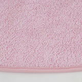 Pack 3 baberos rizo guardería color rosa con elástico. Lavables, exterior de rizo y reverso impermeable. Medidas: 33x29cm