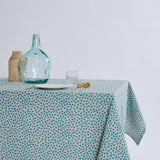 Mantel antimanchas eco dory azul
