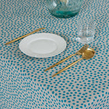 Mantel antimanchas eco dory azul