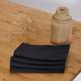 Servilletas cotton carbón pack 4 unidades