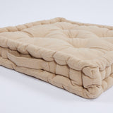 Cojín de suelo cotton beig