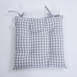 Tapeta silla cotton cuadro vichy gris