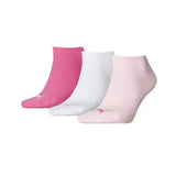 Puma calcetines sneaker plain rosa 3 pares