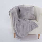 Funda de cojín coralina oslo gris