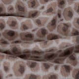 Manta sherpa animal print beig