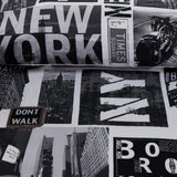 Juego de sábanas microfibra brooklyn