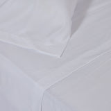 Juego de sábanas microfibra blanco