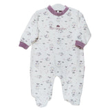 Pelele bebe terciopelo crudo DA24027