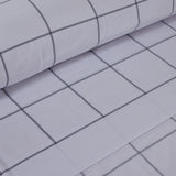 Juego de sábanas algodón ona blanco