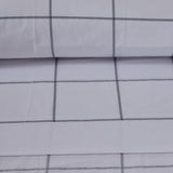 Juego de sábanas algodón ona blanco