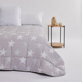 Edredón invierno microfibra stars