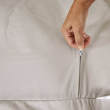 Saco nórdico ajustable algodón naia beige