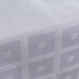 Mantel satén jacquard cuadro hostelería