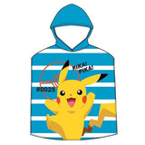 Poncho baño infantil microfibra pokemon 1167