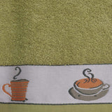Paño de cocina rizo cenefa jacquard 10264