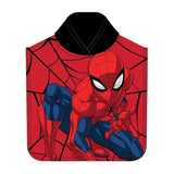 Poncho baño infantil microfibra spiderman 1378