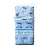 Juego de sábanas stitch azul 3p