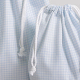 Bolsa y bolsita escolar de tela set 2 unid.