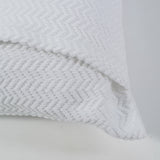Funda de cojín jacquard 1979 blanco