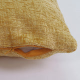 Funda de cojín texturado 24173 mostaza 6