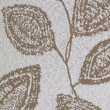 Funda de cojín texturado 801 hoja crudo