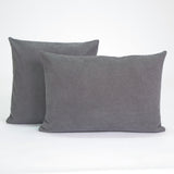 Funda de cojín texturado 25006 gris plomo