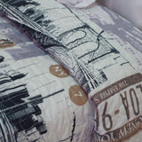 Colcha boutie microfibra wall street