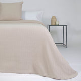 Colcha jacquard 1979 beig