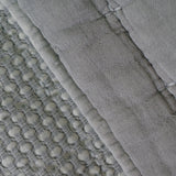 Colcha algodón Harper gris