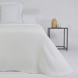 Colcha jacquard 360 blanco