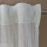 Cortina con cinta fruncidora cordal