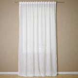 Cortina con cinta fruncidora cordal