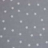Funda nórdica estrellas gris