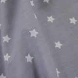 Funda nórdica estrellas gris