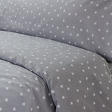 Funda nórdica estrellas gris