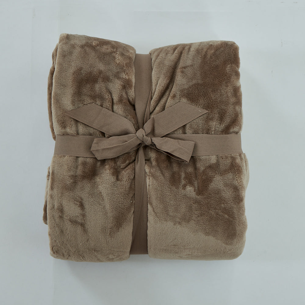 Plaid coralina alpes beige