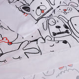 Juego de sábanas dogs